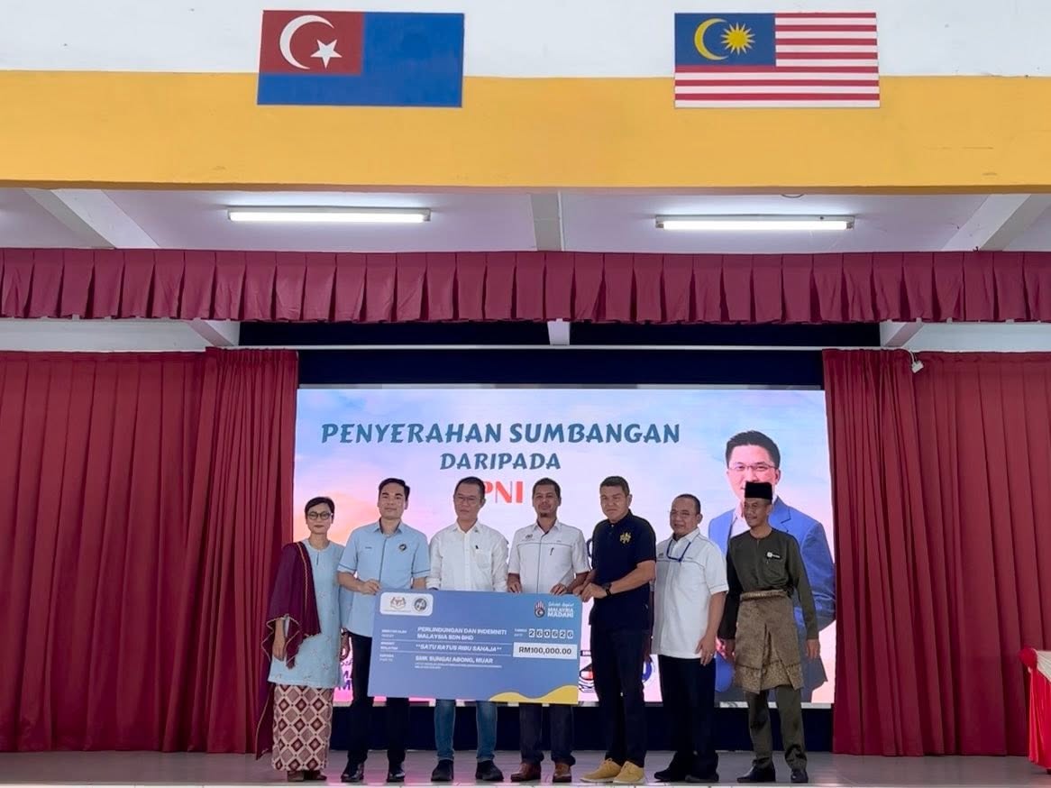 P&I Malaysia Menyampaikan Sumbangan RM100,000 kepada SMK Sungai Abong menerusi Program Sekolah Angkat MADANI (SAM)